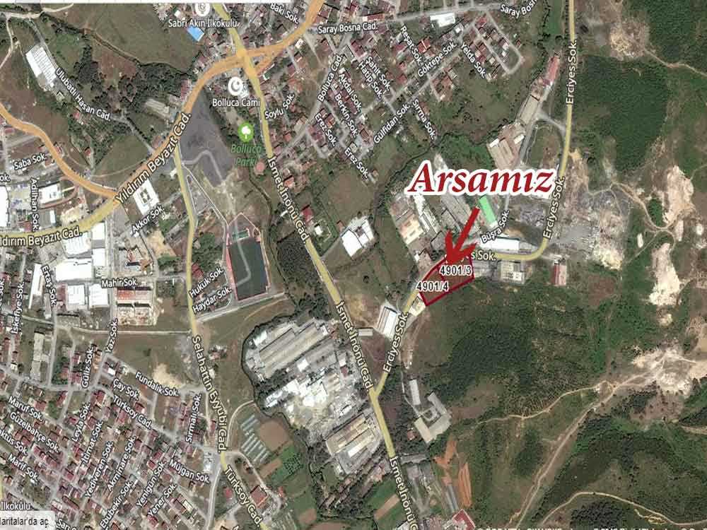 Gülce Gayrimenkulden Boğazköyde Yol üzerinde Satılık Arsa
